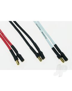 3.5mm Gold Connector Set (3 Pair) 15cm Silicone Lead