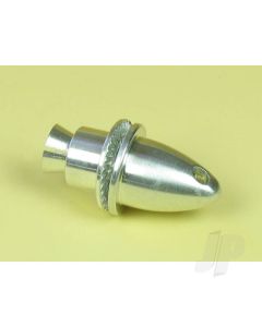 Propeller Adaptor Small With Spinner Nut (3mm motor shaft)