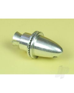 Propeller Adaptor Small With Spinner Nut (2.3mm motor shaft)