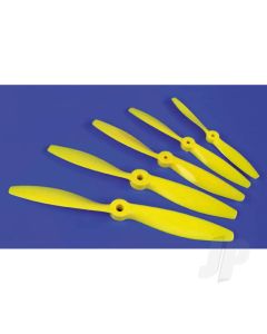 8x4 Nylon Propeller Yellow