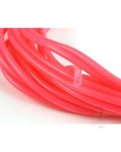 2mm (3/32) Silicone Fuel Tube Neon Pink 10m