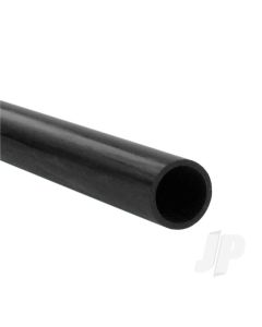3x1.2mm 1m Carbon Fibre Round Tube