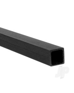 4mm 1m Carbon Fibre Square Tube, 0.5mm Wall