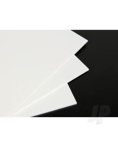 9x12in White Plastic Card 15Thou. (.38mm) (20 pcs)