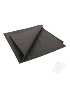 Stealth Black Lightweight Tissue Covering Paper, 50x76cm, (5 Sheets)