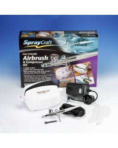 SP30Kc Airbrush & Compressor Kit (Top Feed)
