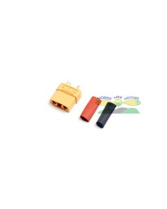 XT90 Plug / Connector Yellow with Heat Shrink (Female)