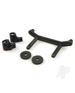 3338-P018 Front + Rear Body Post + Pads + Mount Set