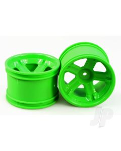 3338-P021 Spoke Wheel Rim (Green) Pair