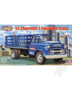 1:48 1955 Chevy Stake Truck with Glass