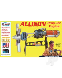 1:10 Allison Prop Jet 501-D13 Engine