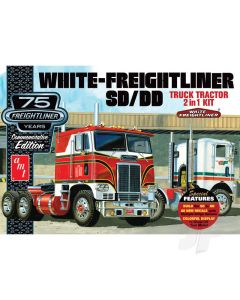 1:25 White Freightliner 2-in-1 SC/DD Cabover Tractor (75th Anniversary)