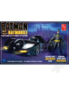 Batman 1989 Batmobile with Resin Batman Figure