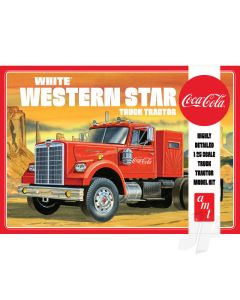 White Western Star Semi Tractor (Coca Cola)