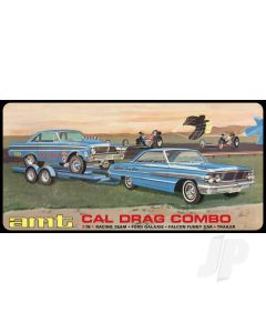 Cal Drag Combo 1964 Galaxie, AWB Falcon & Trailer
