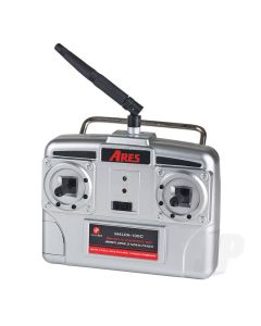 2.4GHz 4-Channel Transmitter with 100mA Charger (Hitec Red) (Sopwith, Fokker DVII)