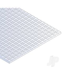 12x24in (30x60cm) Sidewalk Sheet .040in (1.0mm) Thick 1/8x1/8in Spacing (1 Sheet per pack)
