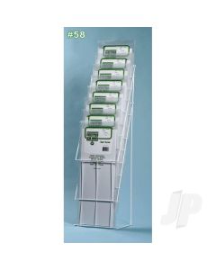 Economy 21in Long Sheet Assortment with Display Rack