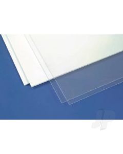 6x12in (15x30cm) White Sheet .020in Thick (3 Sheet per pack)