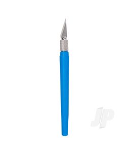 K40 Pocket Clip-on Knife with Twist-off Cap, Blue (Carded)