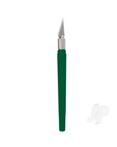 K40 Pocket Clip-on Knife with Twist-off Cap, Green (Carded)
