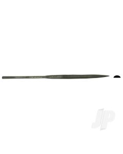 5.5in (13.97cm) Half-Round Needle File, Cut #2 (Carded)