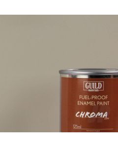 Chroma Enamel Fuelproof Paint Matt Light Grey (125ml Tin)
