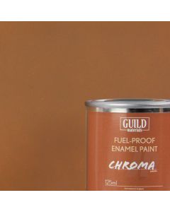 Chroma Enamel Fuelproof Paint Matt Dark Earth (125ml Tin)