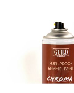 Chroma Enamel Fuelproof Paint Gloss White (400ml Aerosol)