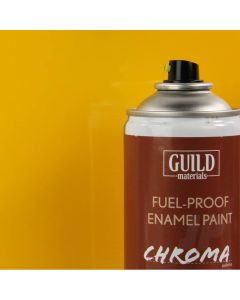 Chroma Enamel Fuelproof Paint Gloss Cub Yellow (400ml Aerosol)
