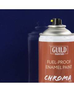 Chroma Enamel Fuelproof Paint Gloss Dark Blue (400ml Aerosol)