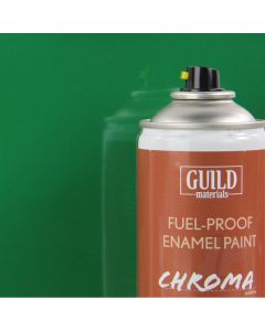 Chroma Enamel Fuelproof Paint Gloss Green (400ml Aerosol)