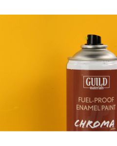 Chroma Enamel Fuelproof Paint Matt Cub Yellow (400ml Aerosol)