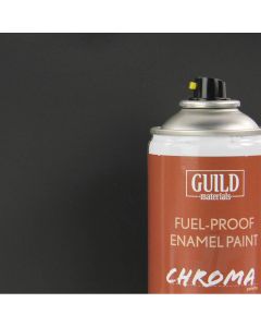 Chroma Enamel Fuelproof Paint Matt Black (400ml Aerosol)