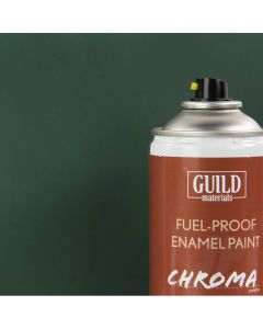 Chroma Enamel Fuelproof Paint Matt Dark Green (400ml Aerosol)