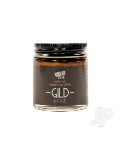 GILD Acrylic Gilding Enamel Paint, Bronze (30ml Jar)