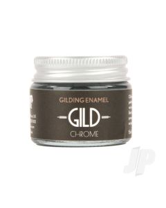GILD Gilding Enamel Paint, Chrome (15ml Jar)