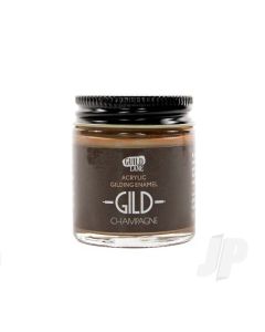 GILD Acrylic Gilding Enamel Paint, Champagne (30ml Jar)