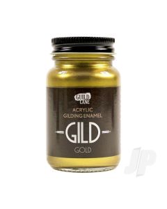 GILD Acrylic Gilding Enamel Paint, Gold (60ml Jar)