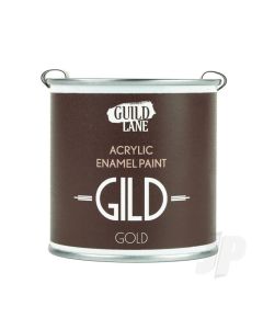 GILD Acrylic Gilding Enamel Paint, Gold (250ml Tin)