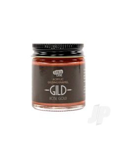 GILD Acrylic Gilding Enamel Paint, Rose Gold (30ml Jar)