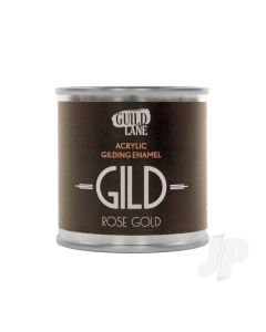 GILD Acrylic Gilding Enamel Paint, Rose Gold (125ml Tin)