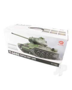 1:16 Russian T-34/85 1944 Tank with Infrared Battle System (2.4GHz + Shooter + Smoke + Sound)