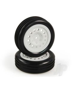 Tire and Wheel Set, Front, White, Premounted (Criterion)