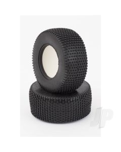 Tires and Foam, Square Lug, Pair (for Dominus 10SC)