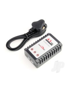 2S / 3S Balance Charger & UK Plug AC Power Cable