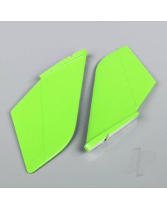 Vertical Fin Set Green (Painted with decal) (F-38)