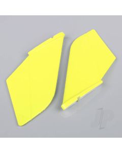 Vertical Fin Set Yellow (Painted with decal) (F-38)