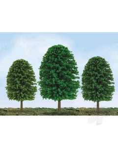 Scenic Tree, 5in to 7in, O-Scale, (12 per pack)
