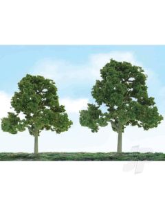 Scenic Deciduous, 3.5in to 4in, HO-Scale, (4 per pack)